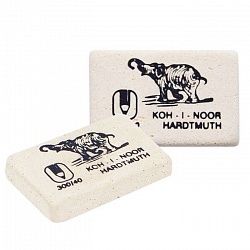 ластик koh-i-noor elephant 300/40 белый со слоном