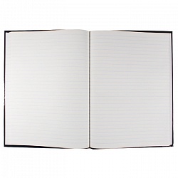 книга учета а4 80л в клетку бордо обложка ламинированный картон