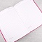 ежедневник  недатированный  а5 160л. филста розовый, обложка к/з