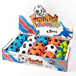 игрушка-волчок "футбол" со световым эффектом и звуком