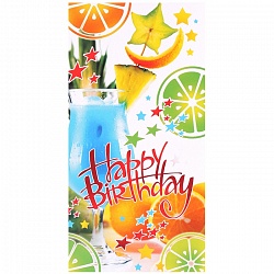 открытка-конверт  "happy birthday"