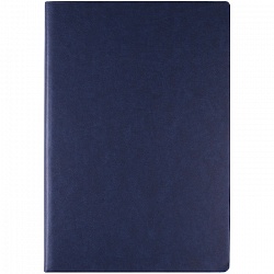 ежедневник  а5 недатиров. 168л "darvish" обложка к/з синяя