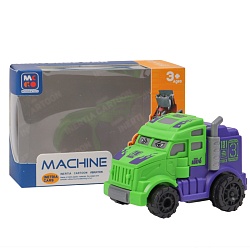 машинка инерционная трансформер "truck". игрушка